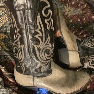Tony lamas ligand skin boots